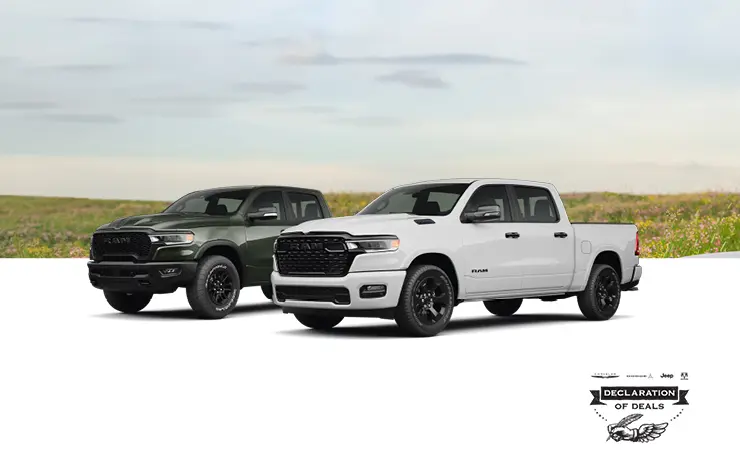 2025 and 2026 RAM 1500 Models