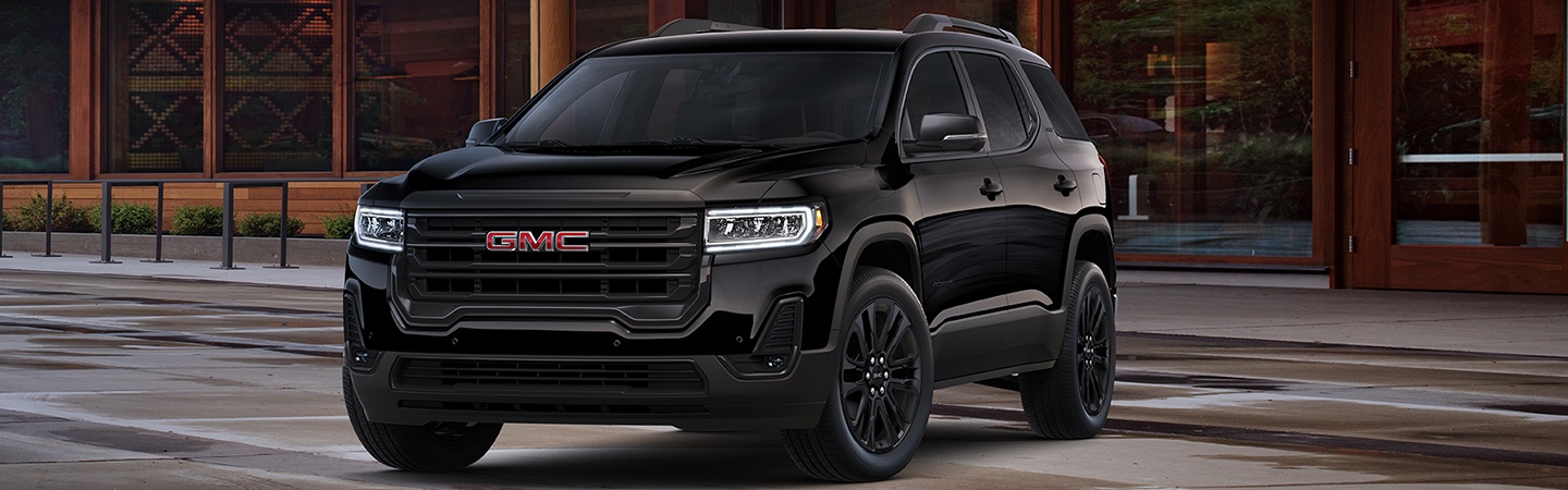 black 2022 GMC Acadia 