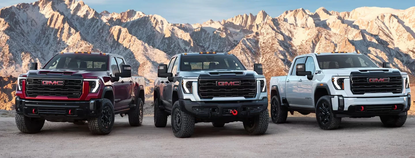 2024 GMC Sierra HD lineup of 3