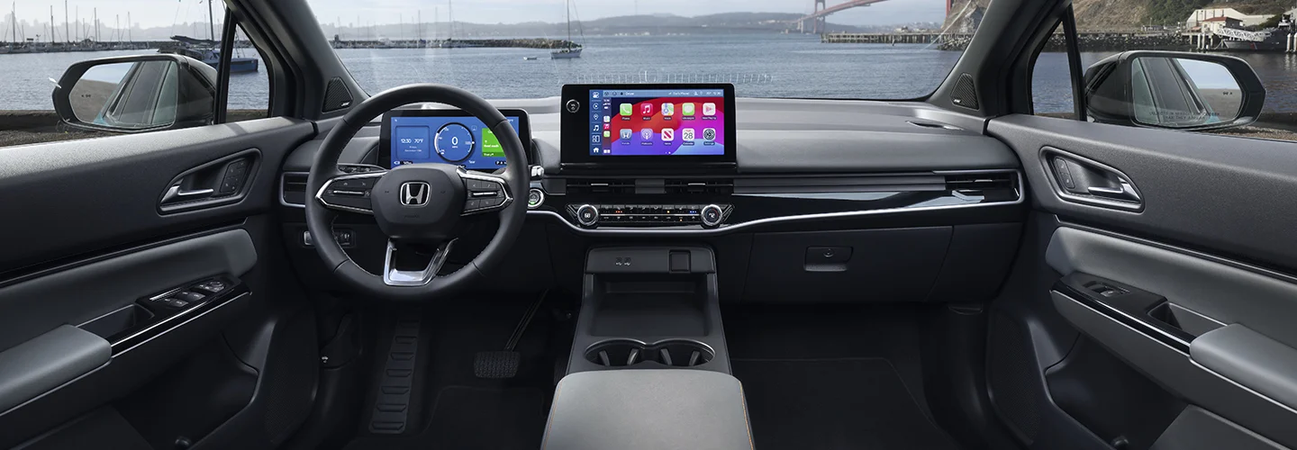 interior dash of Honda Prologue