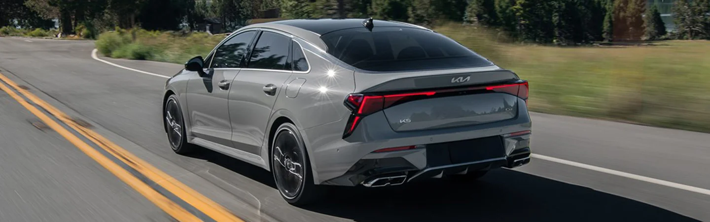 2025 Kia K5 Specs whitecolor backview