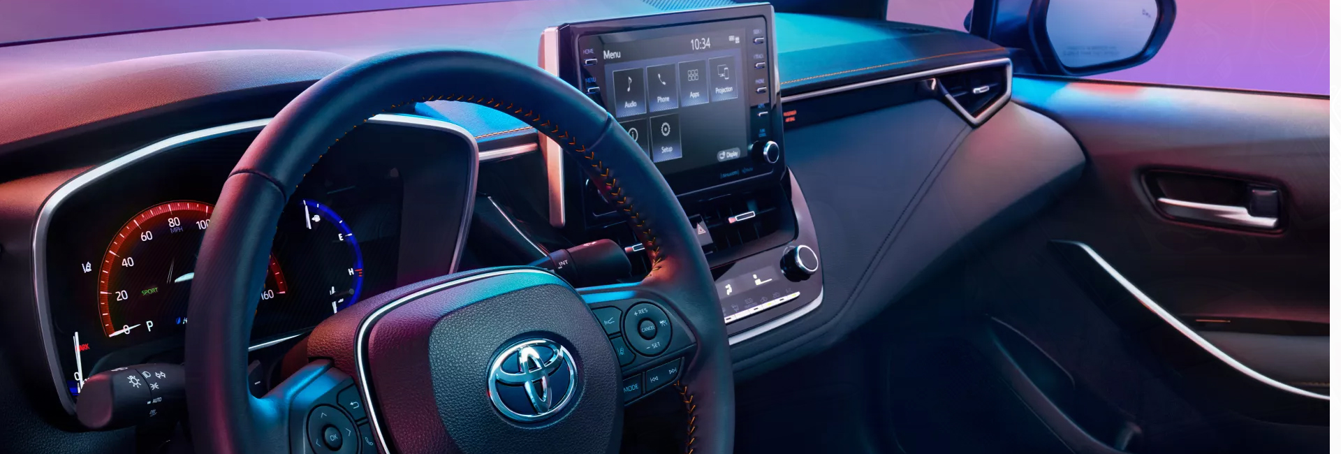 2022 Toyota Corolla vs. The Competition Interior