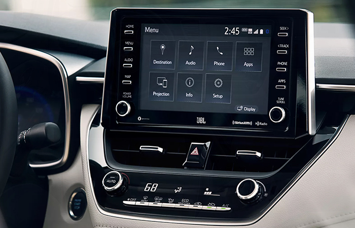 2022 Toyota Corolla vs. The Competition Interior1