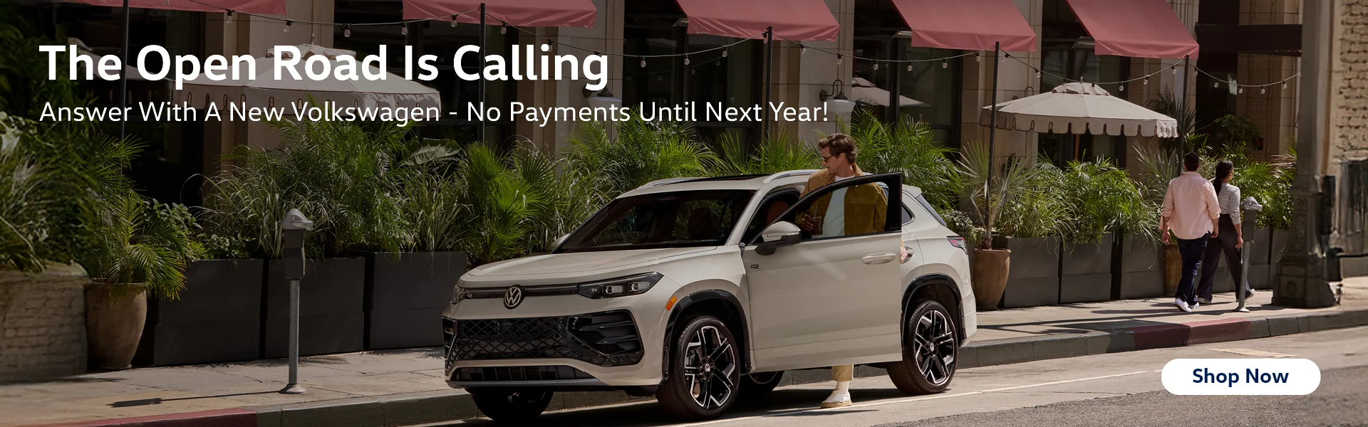 The Open Road Is Calling Answer With A New Volkswagen - No Payments Until Next Year!