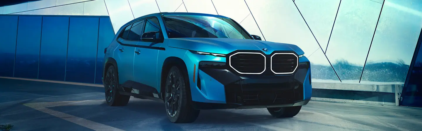 2024 BMW XM green sideview