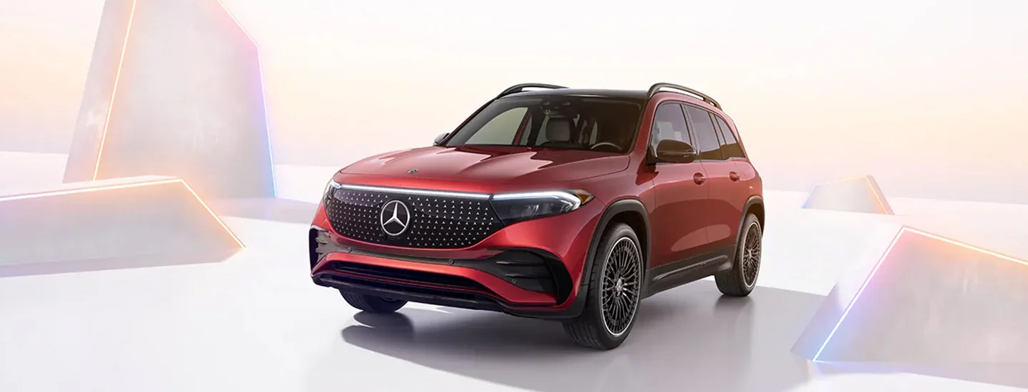 red 2024 Mercedes-Benz EQB SUV