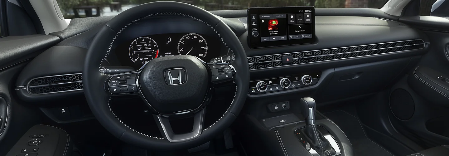 interior view of a 2026 Honda HR-V LX CVT