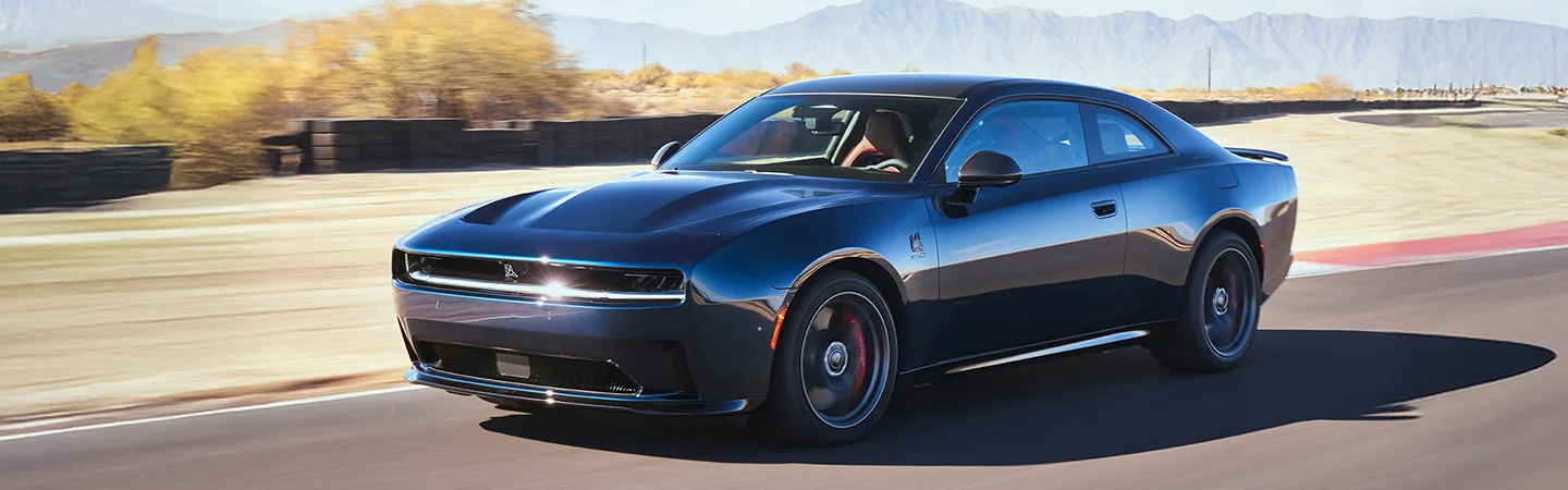 2025 Dodge Charger driving on a road