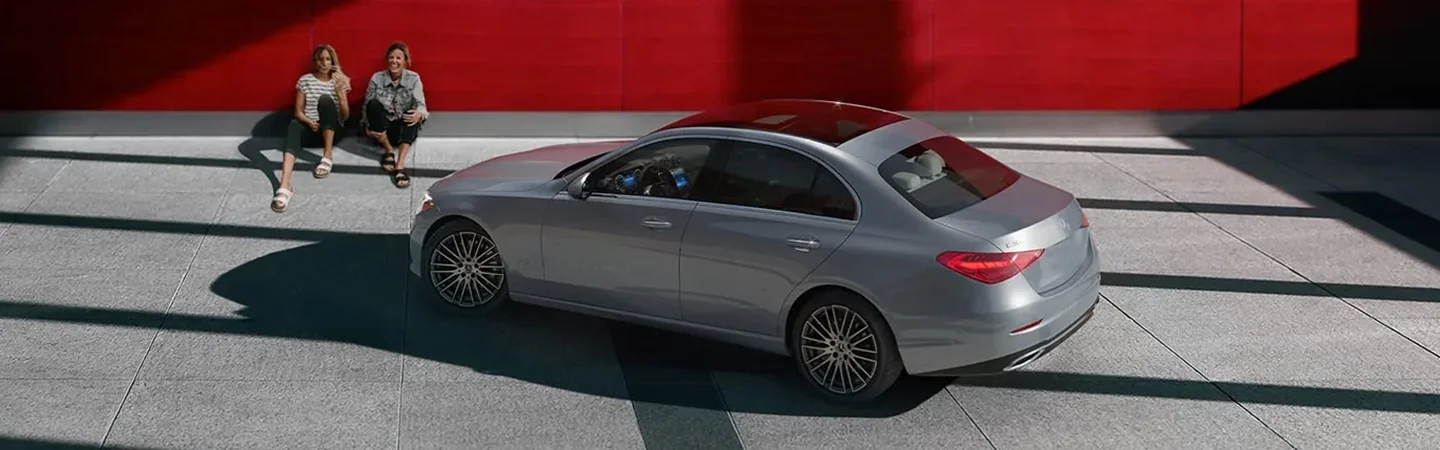 2024 Mercedes-Benz C-Class Coupe Specs grey color top view