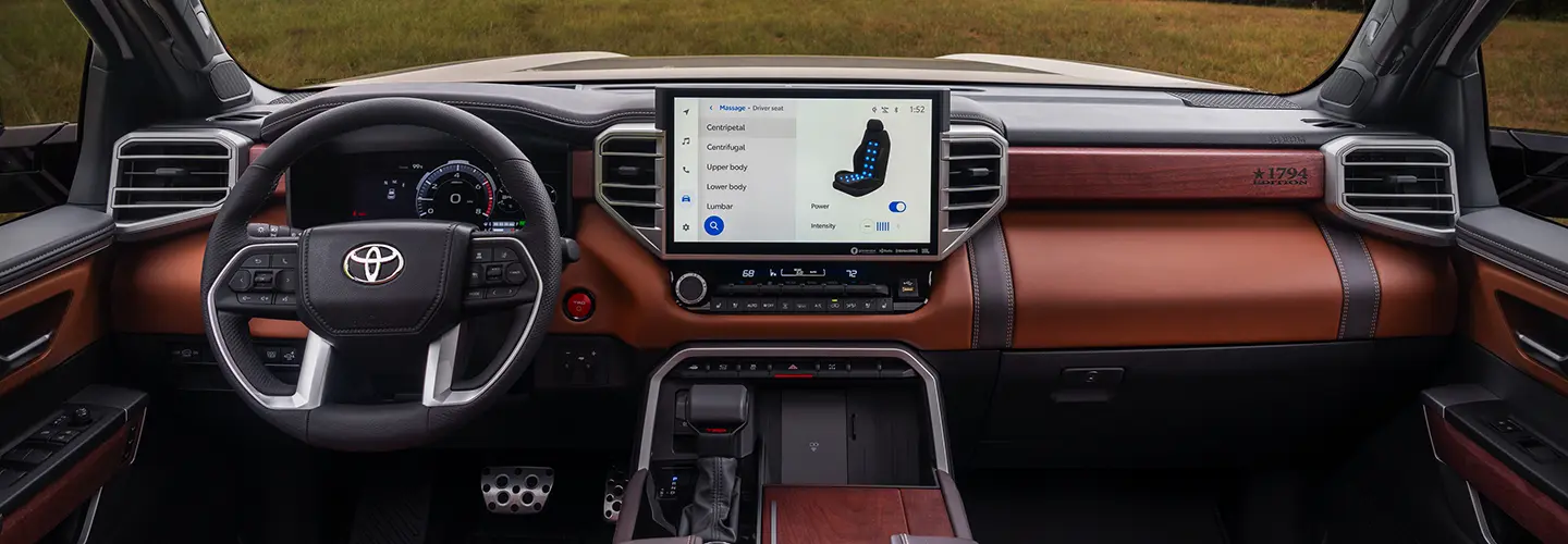 inside the Toyota Sequoia