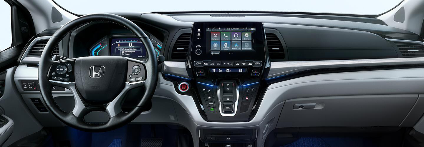 2022 Honda Odyssey vs Toyota Sienna interior
