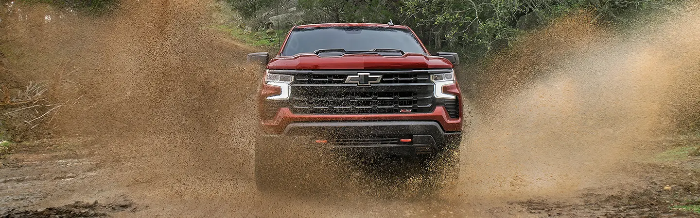 2024 Chevrolet Silverado 1500 Specs red color side view