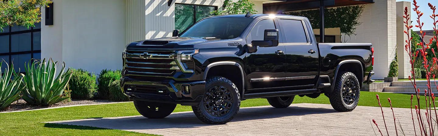 2024 Chevrolet Silverado 1500 Specs black color side view