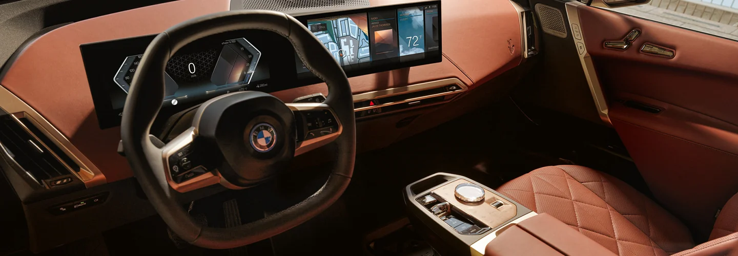 2024 BMW iX Review interiorimage