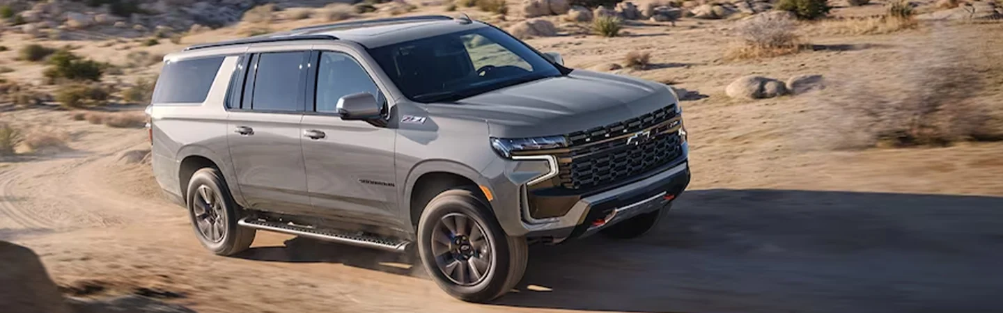 2024 Chevrolet Suburban Specs silvercolor frontview