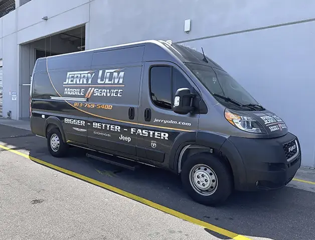 mobile service van
