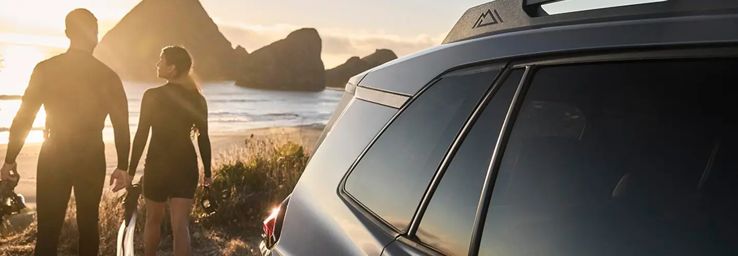 taking the Tacoma to the beach