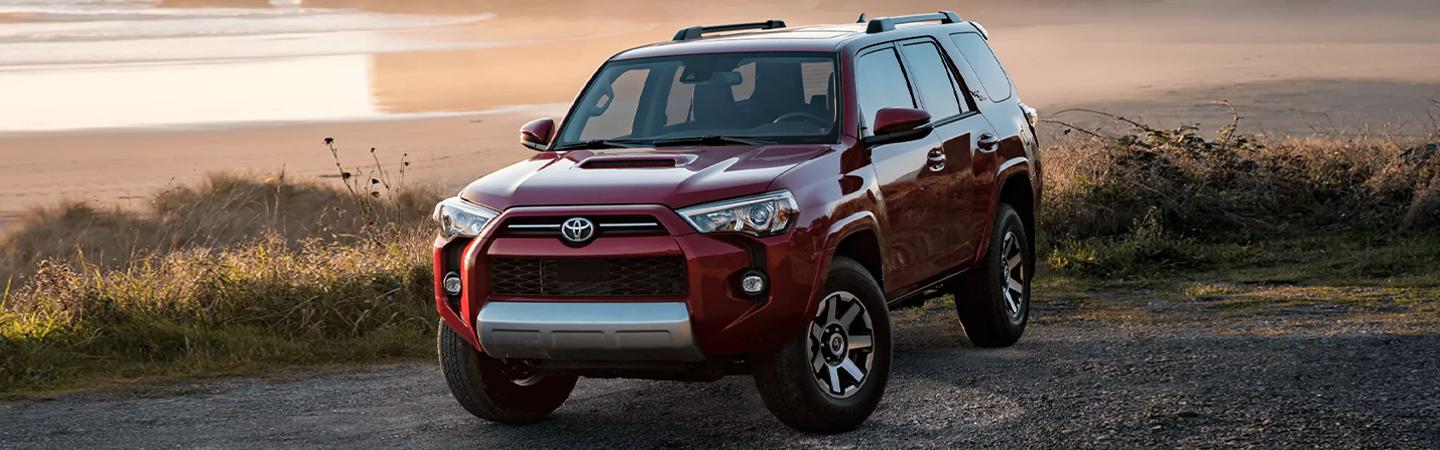 2022 Toyota 4Runner parked by water