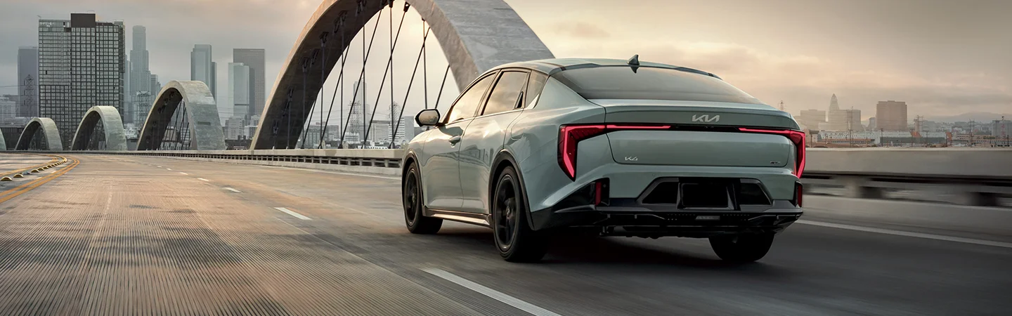 rear of 2025 Kia K4