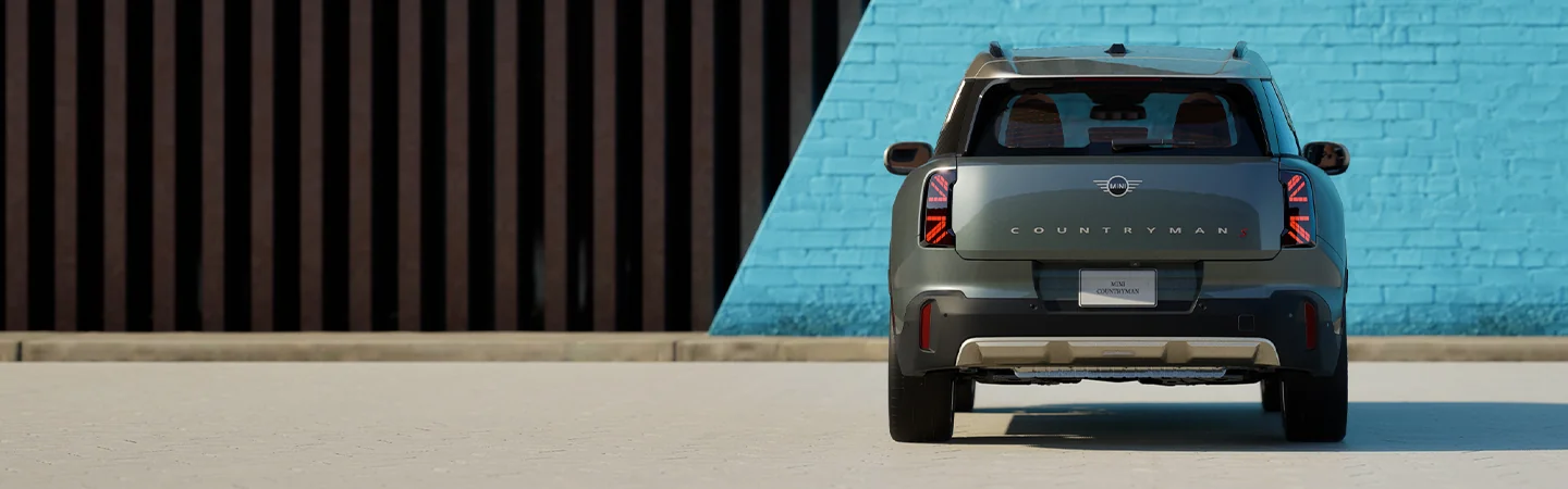 2025 MINI Countryman S ALL4 Specs green color back side view