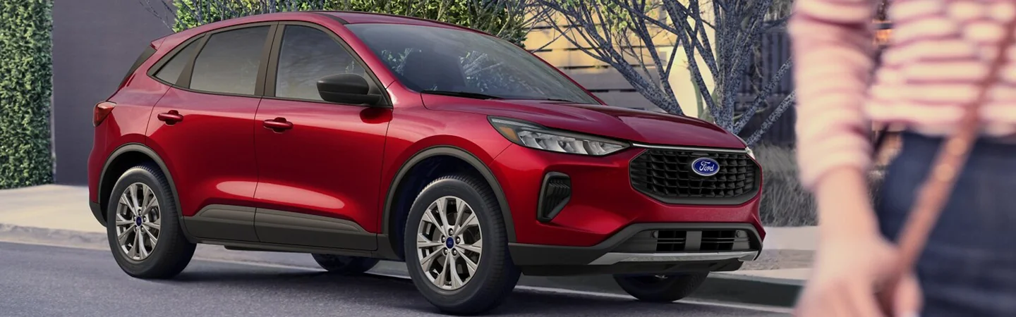 2025 Ford Escape Specs redcolor sideview