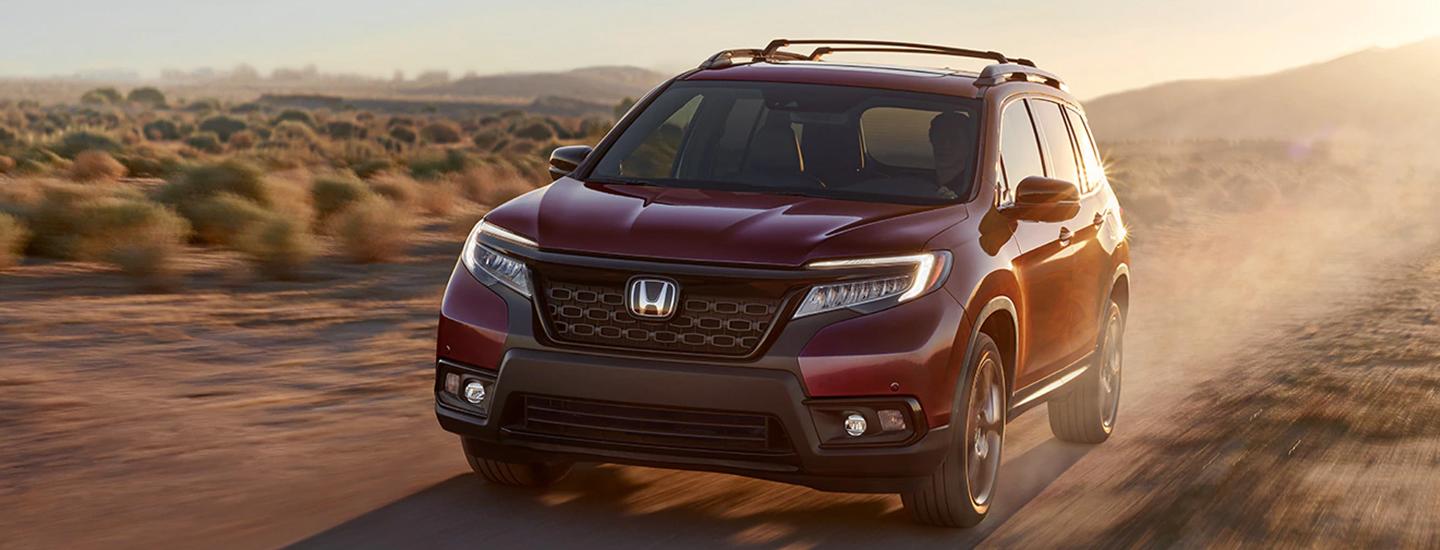 2021 Honda Ridgeline driving on dirt road