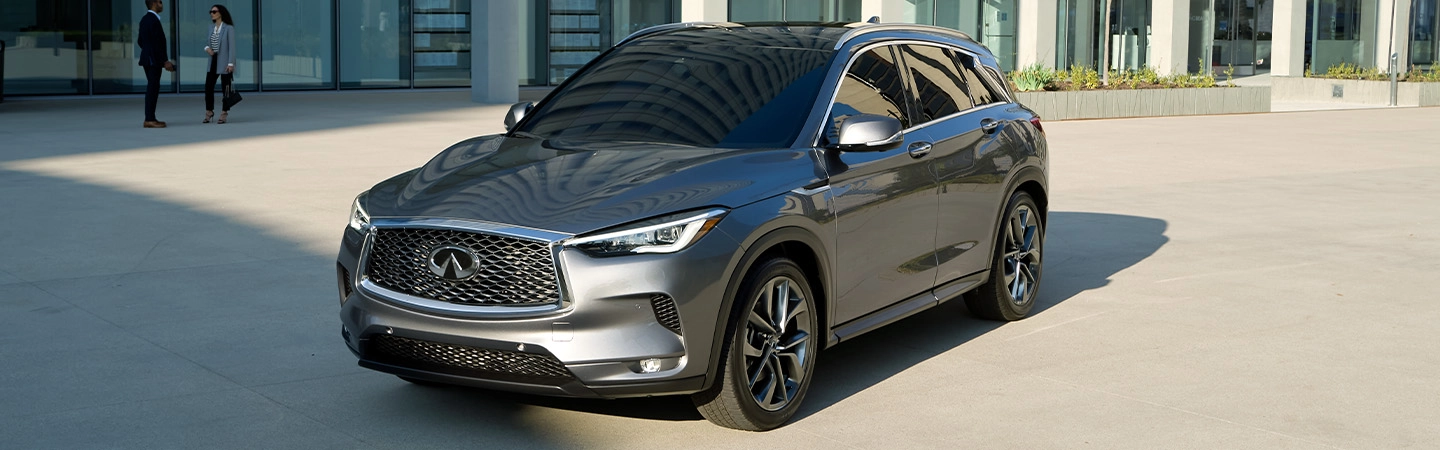 INFINITI QX50 Specs grey color back view