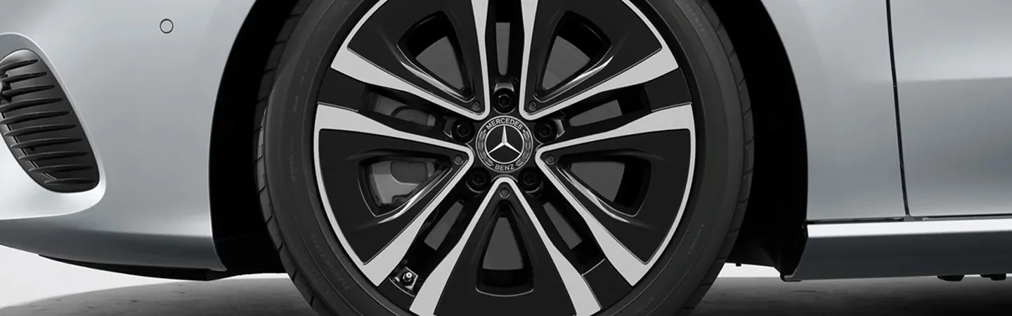 2025 Mercedes-Benz CLA Specs sliver color and side view