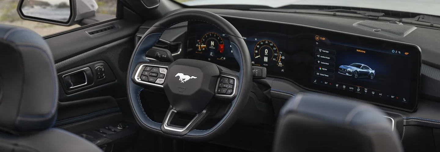 2025 Ford Mustang interior view