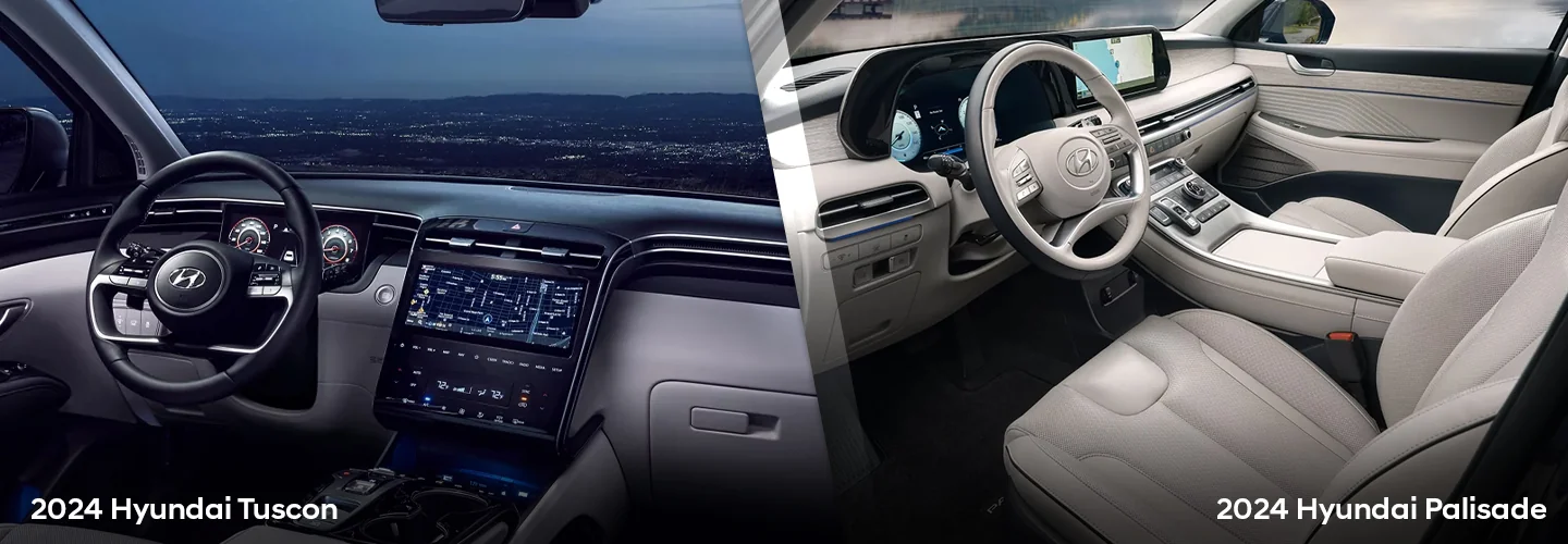 2024 Hyundai Tucson vs Palisade