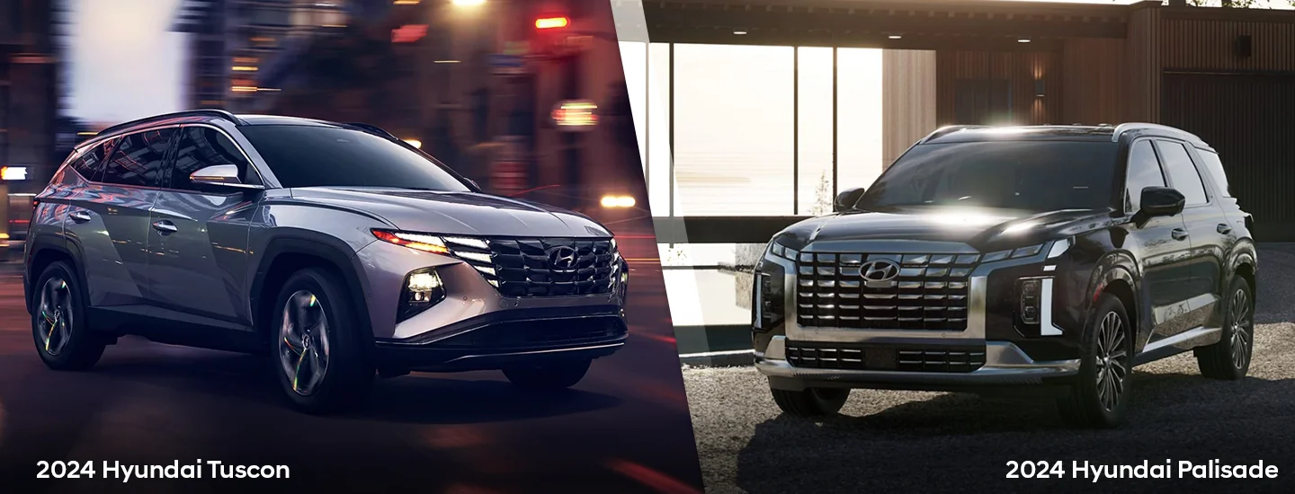 2024 Hyundai Tucson vs Palisade