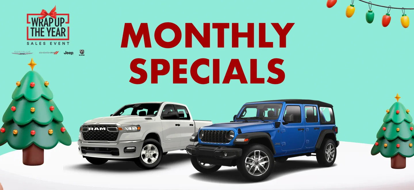 Monthly Specials - Crown Chrysler Dodge Jeep Ram FIAT Chattanooga
