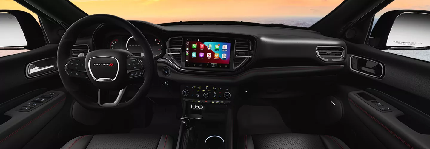 Interior view of a 2025 Dodge Durango