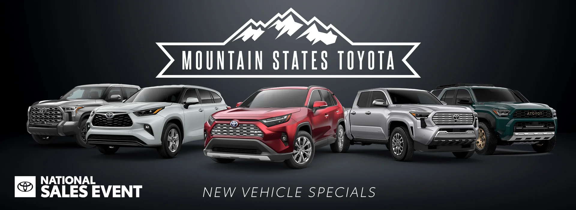 Mountain States Toyota New vehicle specials