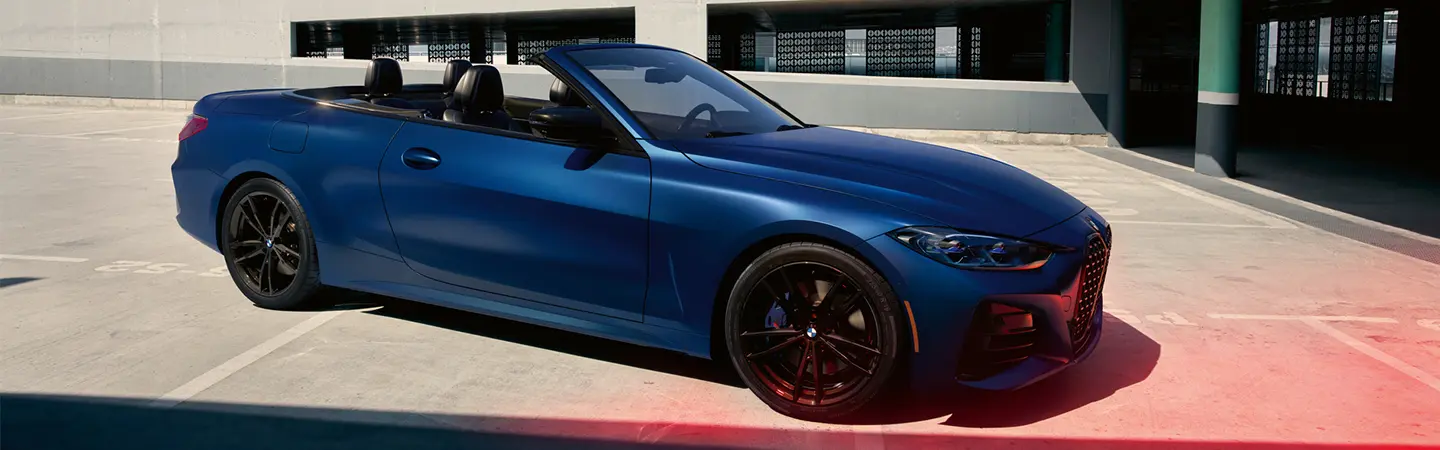 2025 BMW 4 Series Specs red color front view