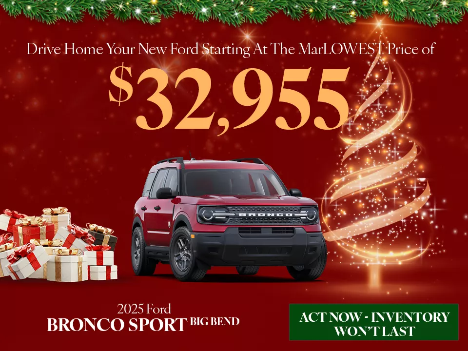 Ford Bronco Sport Big Bend offer