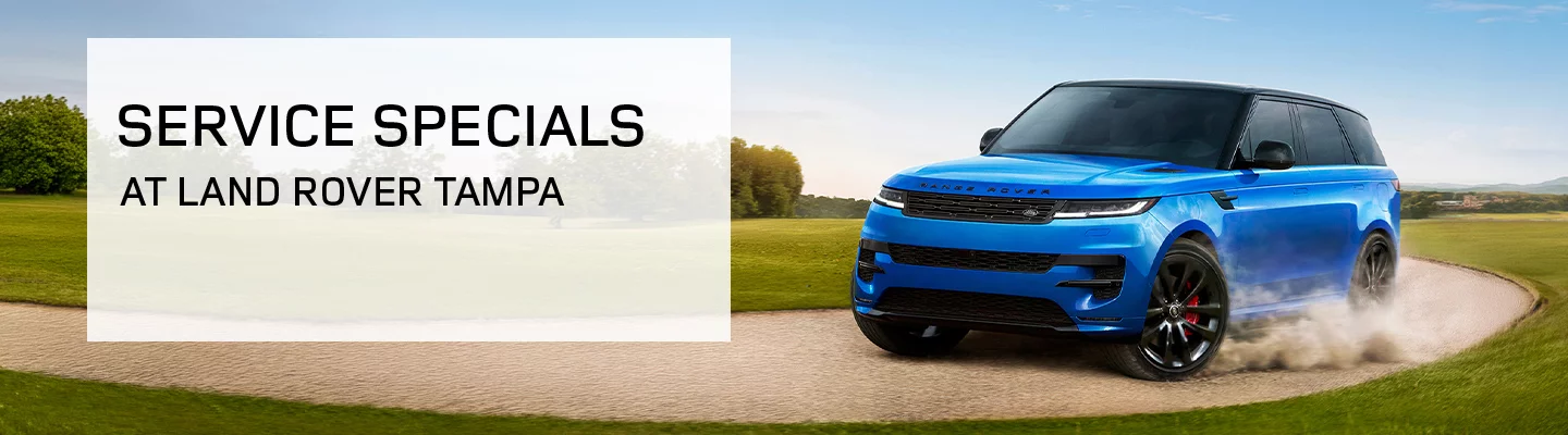 Service Specials at Land Rover Tampa, Tampa Florida