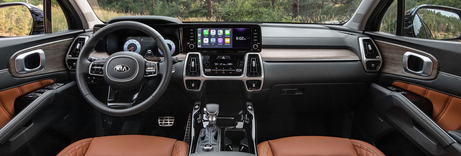 sorento 2021 seating interior image