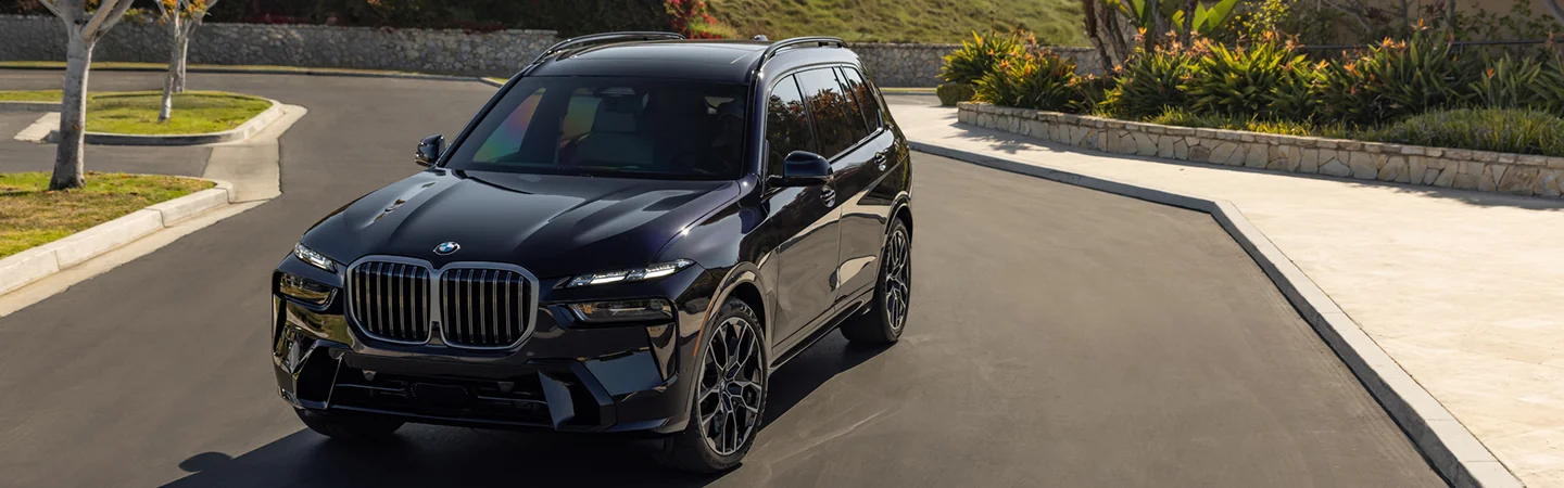 top view of 2026 BMW X7 xDrive40i