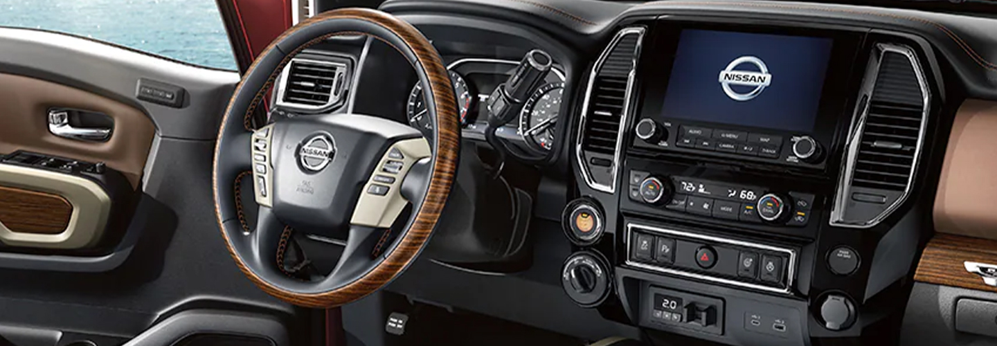 The 2021 Nissan Titan interior