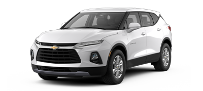 WHITE 2021 CHEVY BLAZER