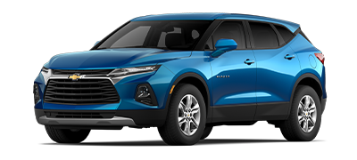 BLUE 2021 CHEVY BLAZER