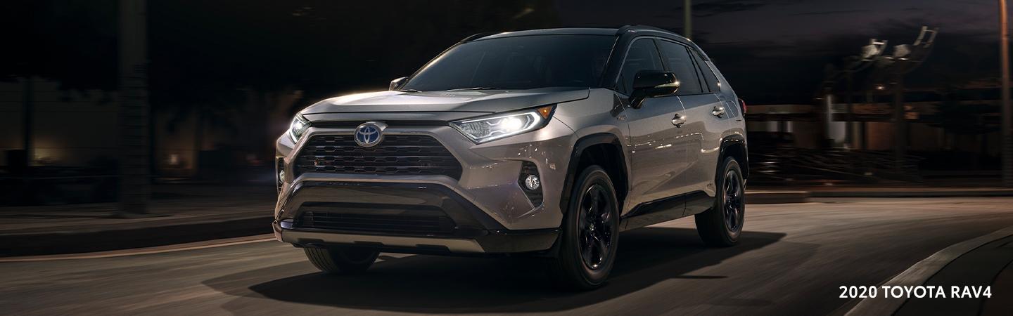 2020 Toyota RAV4 in motion