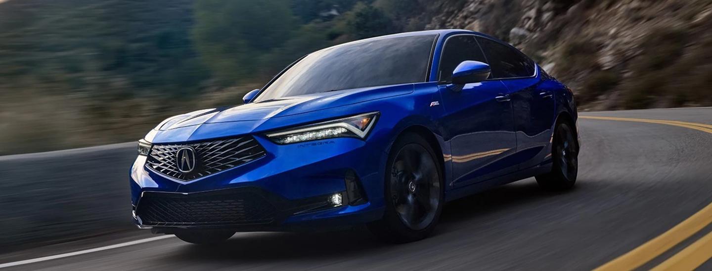 blue 2023 Acura Integra