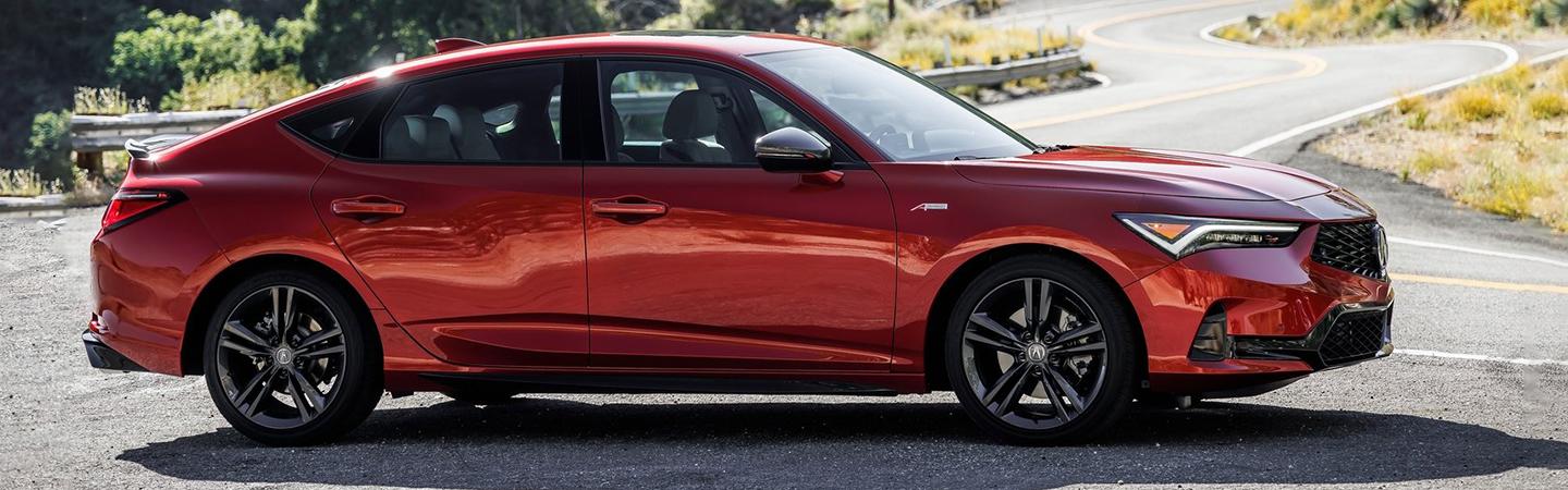 red 2023 Acura Integra