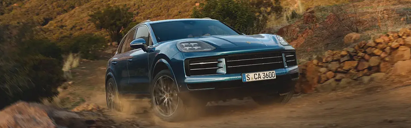 blue 2024 Porsche Macan