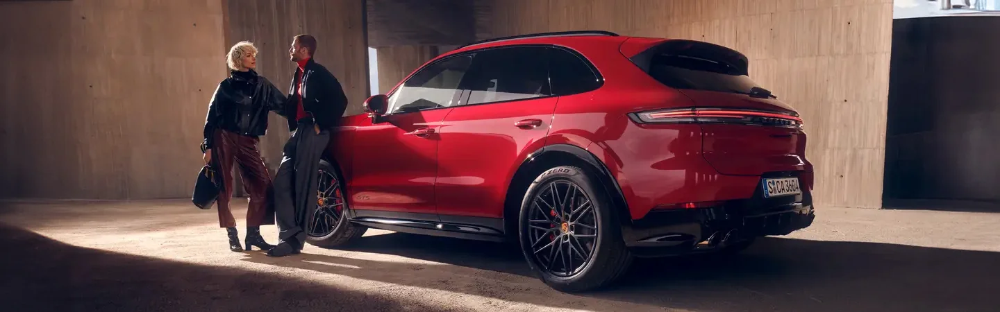 red 2024 Porsche Cayenne
