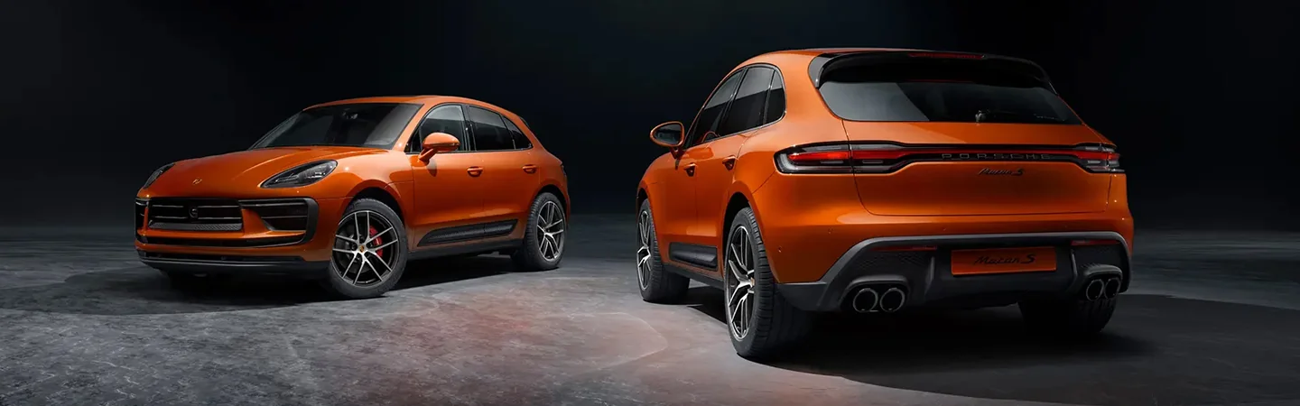 2 orange 2024 Porsche Macans