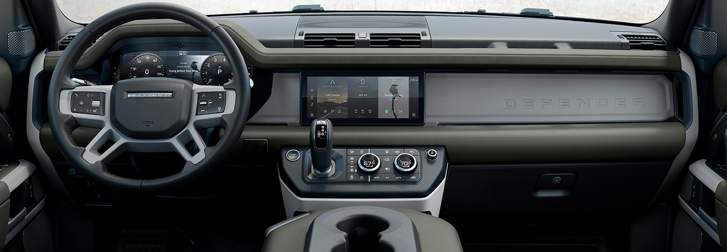 2022 Land Rover Defender interior