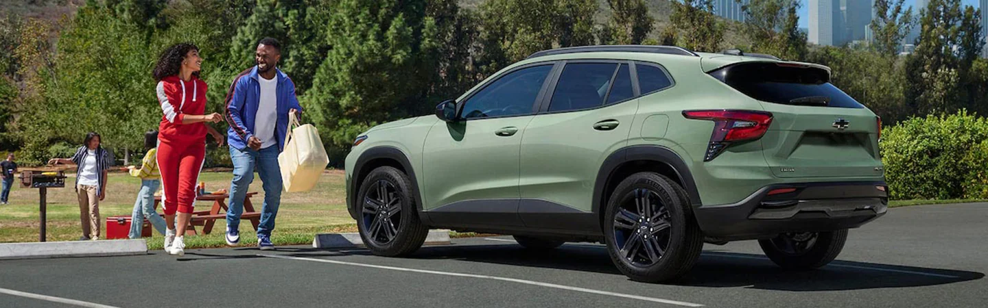 2024 Chevrolet Trax Specs greencolor backview